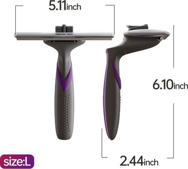 Show full view: Fido Fave Dual Edge Design Deshedding Dog & Cat Brush, Large slide 7 of 8