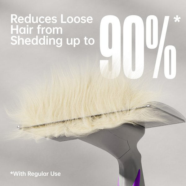 Show full view: Fido Fave Dual Edge Design Deshedding Dog & Cat Brush, Large slide 4 of 8