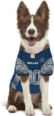 Show full view: Pets First NFL Zubaz Dog Jersey, Dallas Cowboys, Large slide 5 of 5