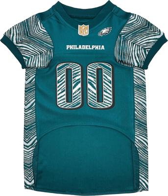 Show full view: Pets First NFL Zubaz Dog Jersey, Philadelphia Eagles, Large slide 2 of 5