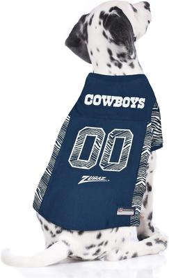 Show full view: Pets First NFL Zubaz Dog Jersey, Dallas Cowboys, Large slide 4 of 5