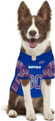 Show full view: Pets First NFL Zubaz Dog Jersey, Buffalo Bills, Large slide 5 of 5