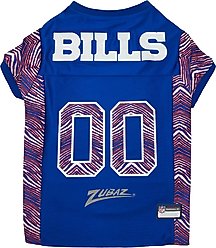 Pets First NFL Zubaz Dog Jersey, Buffalo Bills, X-Small