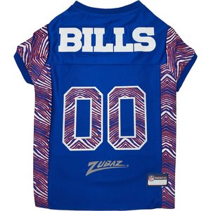 Pets First NFL Zubaz Dog Jersey, Buffalo Bills, X-Small