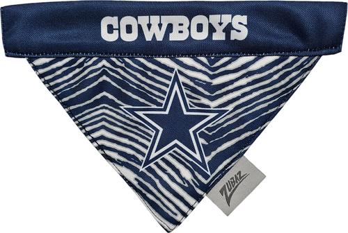 Show full view: Pets First NFL Zubaz Dog Bandana, Dallas Cowboys, Small-Medium slide 2 of 5
