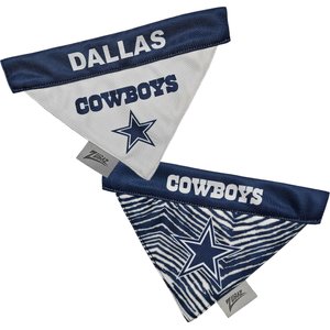 Pets First NFL Zubaz Dog Bandana, Dallas Cowboys, Large-X-Large