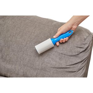 PetLovers Extra Sticky Lint Roller Pet Hair Remover, Blue, 1 Roller, 100 Sheets