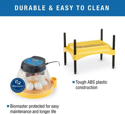 Show full view: Brinsea Advance Bird Egg Incubator Classroom Pack, Mini II, 7 count slide 6 of 9