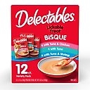 Hartz Delectables Bisque Variety Pack Lickable Cat Treats, 1.4-oz pouch, 12 count