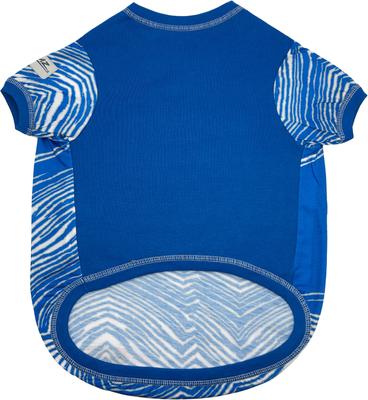 Show full view: Pets First NFL Zubaz Dog T-Shirt, Detroit Lions, X-Large slide 2 of 5