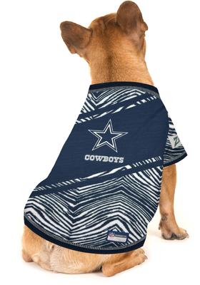 Show full view: Pets First NFL Zubaz Dog T-Shirt, Dallas Cowboys, Small slide 5 of 5