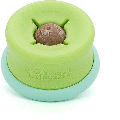 Show full view: PuzzleFeeder Interactive Puzzle Dog Toy, Blue, All Breed Sizes slide 3 of 6