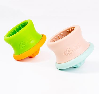 Show full view: PuzzleFeeder Interactive Puzzle Dog Toy, Green, Medium slide 6 of 8