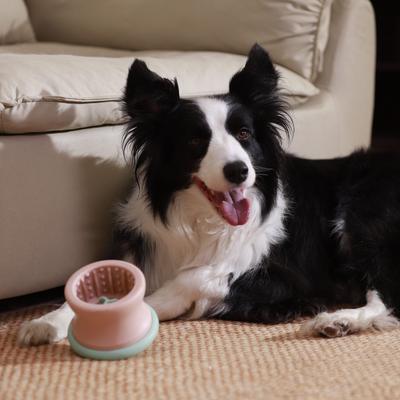 Show full view: PuzzleFeeder Interactive Puzzle Dog Toy, Pink, Large slide 6 of 9