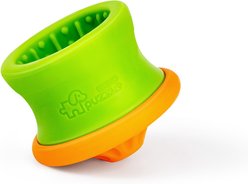 PuzzleFeeder Interactive Puzzle Dog Toy, Green, Medium