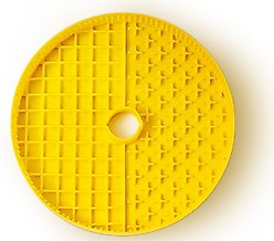 PuzzleFeeder Dog Slow Feeder Insert, Large, Yellow slide 2 of 4