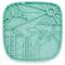 Show in main carousel: PuzzleFeeder Silicone Dog Lick Mat, Green slide 1 of 6