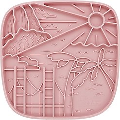 PuzzleFeeder Silicone Dog Lick Mat, Pink