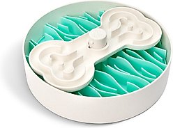 PuzzleFeeder Slow Feeder Puzzle Dog Toy, Large, Green slide 1 of 9