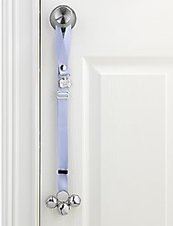 PoochieBells Adjustable Dog Doorbell, Wisteria