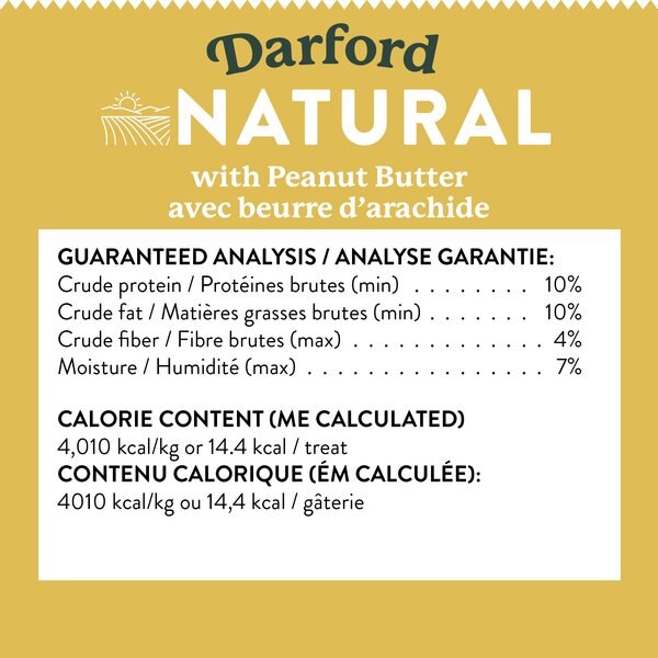 Darford Naturals with Peanut Butter Dog Treats