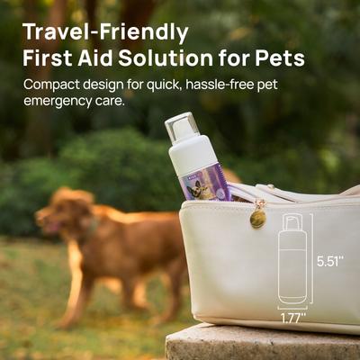 Show full view: HICC PET Antimicrobial Pet Hydro Gel Wound Care for Dogs, 3.4-fl oz bottle slide 7 of 11