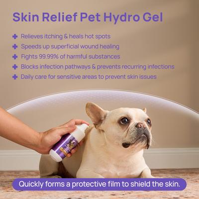 Show full view: HICC PET Antimicrobial Pet Hydro Gel Wound Care for Dogs, 3.4-fl oz bottle slide 3 of 11