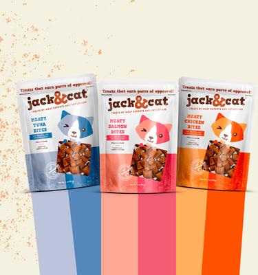 Show full view: Jack & Cat Meaty Tuna Bites Soft & Chewy Cat Treats, 3-oz bag slide 7 of 9