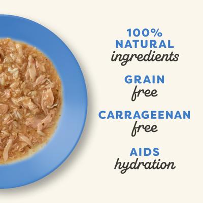 Show full view: Applaws Tuna Fillet & Crab Recipe in Gravy Wet Cat Food, 2.12-oz cup, case of 10 slide 5 of 9