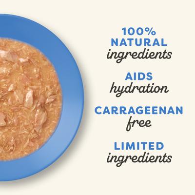 Show full view: Applaws Tuna Flavors in Gravy Variety Pack Wet Cat Food, 2.47-oz can, case of 12 slide 4 of 9