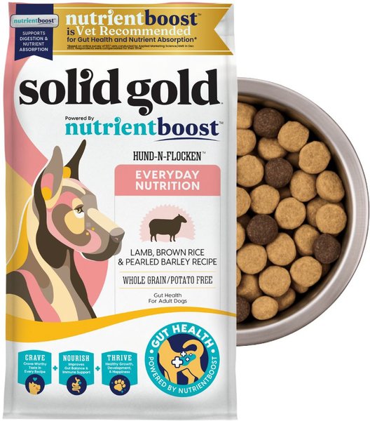 Cat Food Solid Gold Lamb Dog Food SOLID GOLD Gut Health Real Lamb