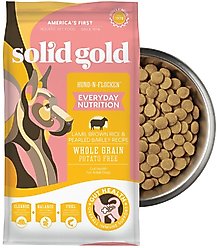 Solid Gold Real Lamb, Brown Rice & Pearled Barley Recipe Whole Grain Dry Dog Food, 24-lb bag
