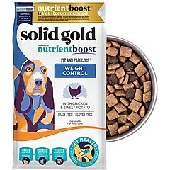 Solid Gold Weight Control Gut Health Real Chicken & Sweet Potato Grain-Free Dry Dog Food, 3.75-lb bag