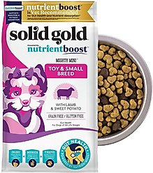 Solid Gold Toy & Small Breed Gut Health Real Lamb & Sweet Potato Grain-Free Dry Dog Food, 11-lb bag