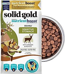 Solid Gold Sensitive Stomach Gut Health Wild Venison & Potato Grain-Free Dry Dog Food, 22-lb bag slide 1 of 9