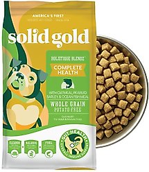 Solid Gold Sensitive Stomach Oatmeal, Pearled Barley & Ocean Fish Meal Whole Grain Dry Dog Food, 24-lb bag