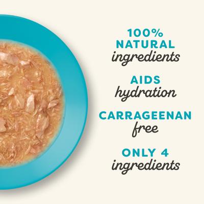 Show full view: Applaws Tuna Fillet in Gravy Limited Ingredient Canned Wet Cat Food, 2.47-oz can, case of 24 slide 5 of 10