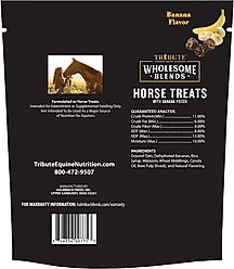 Tribute Equine Nutrition Wholesome Blends Banana Horse Treats, 1.5-lb bag slide 2 of 2