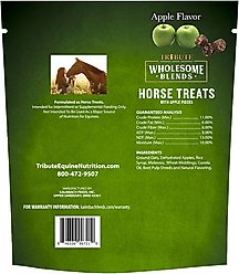 Tribute Equine Nutrition Wholesome Blends Apple Horse Treats, 1.5-lb bag slide 2 of 2