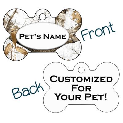 Show full view: ShopInstaPets Realtree Edge 2 Sided Personalized Dog ID Tag slide 3 of 6