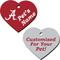 Show in main carousel: ShopInstaPets Alabama Crimson Tide 2 Sided Heart Personalized Dog & Cat ID Tag slide 1 of 4