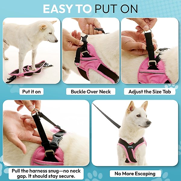 Gooby Escape Free Easy Fit X Dog Harness