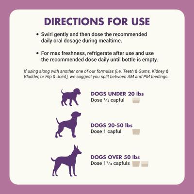 Show full view: Liquid-Vet Calm & Content Support Unflavored Liquid Calming Supplement for Dogs, 32-fl oz bottle slide 8 of 9