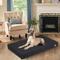 Show in main carousel: BingoPaw Pillow Dog Bed with Removable Cover, Black, XX-Large slide 1 of 9