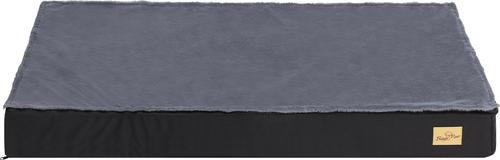 Show full view: BingoPaw Pillow Dog Bed with Removable Cover, Black, X-Large slide 5 of 10