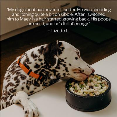 Maev Chicken Formula Supplemented for Anxiety & Calming Human-Grade Raw Dog Food