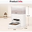 Show in main carousel: Pet Marvel M3 Pro Wifi Camera Two-Way Video Automatic Dog & Cat Feeder, 4.4-l slide 7 of 9