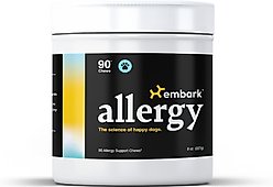 Embark Allergy Bacon Flavored Soft Chew Skin & Coat Supplement for Dogs, 90 count