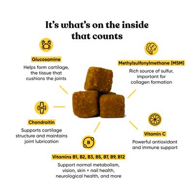 Show full view: Embark Multi All-in-1 Bacon Flavored Soft Chew Supplement for Dogs, 90 count slide 4 of 8