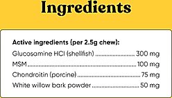 Embark Joint Bacon Flavored Soft Chew Supplement for Dogs, 90 count slide 2 of 6